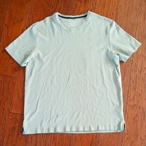 Banana Republic Men's Light Green T-Shirt